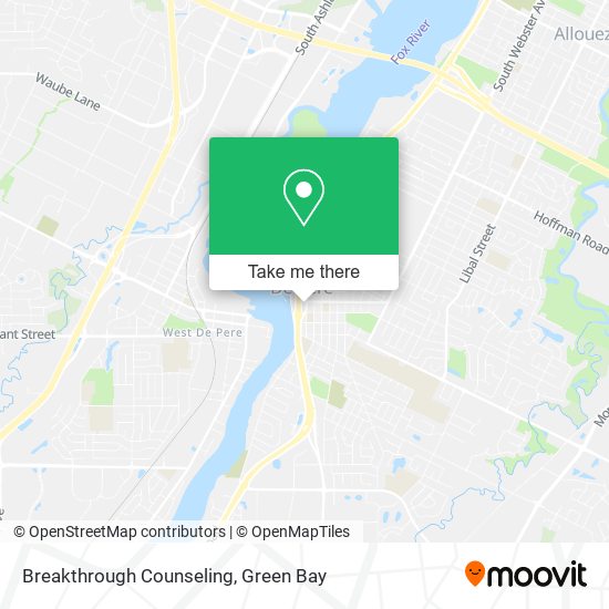 Breakthrough Counseling map