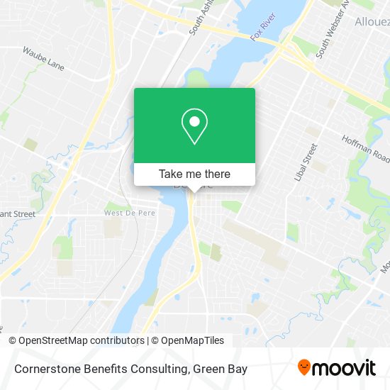 Cornerstone Benefits Consulting map