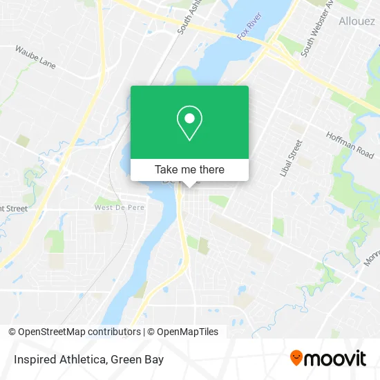 Inspired Athletica map