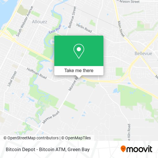 Mapa de Bitcoin Depot - Bitcoin ATM