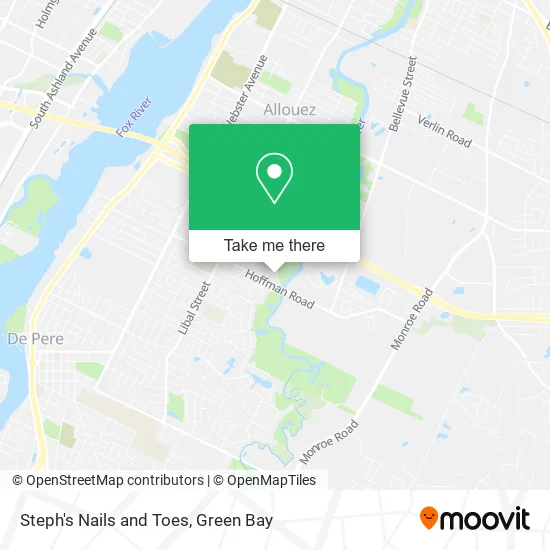 Steph's Nails and Toes map