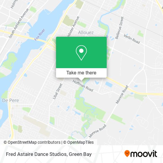 Fred Astaire Dance Studios map
