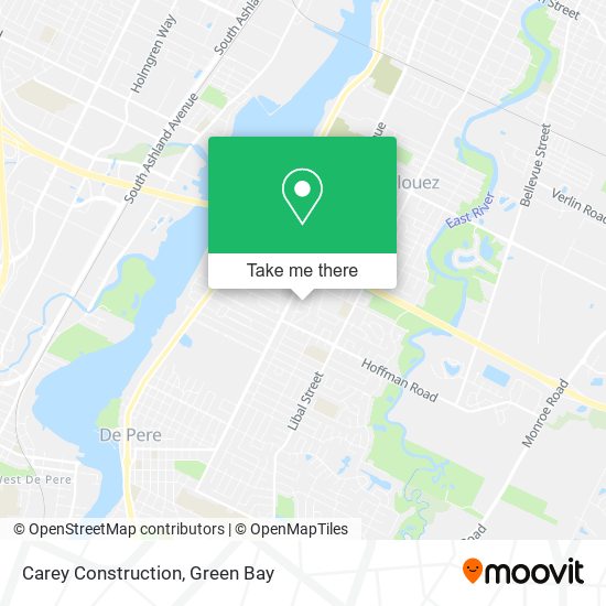 Mapa de Carey Construction