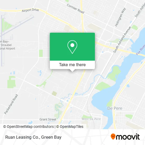 Ruan Leasing Co. map