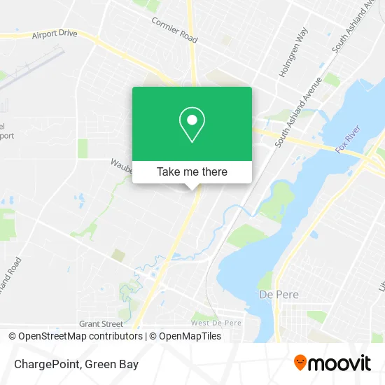 ChargePoint map
