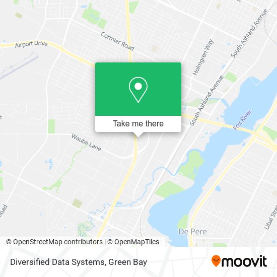 Diversified Data Systems map