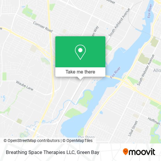 Breathing Space Therapies LLC map