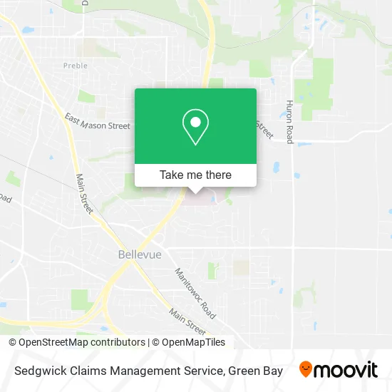 Sedgwick Claims Management Service map