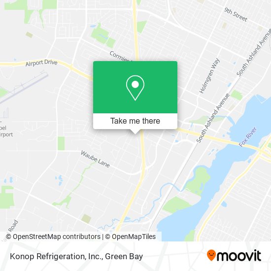 Mapa de Konop Refrigeration, Inc.