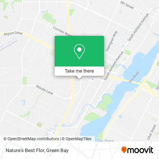 Nature's Best Flor map