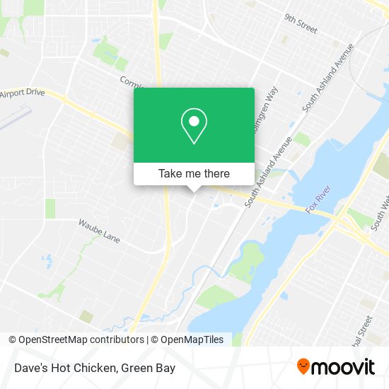 Dave's Hot Chicken map