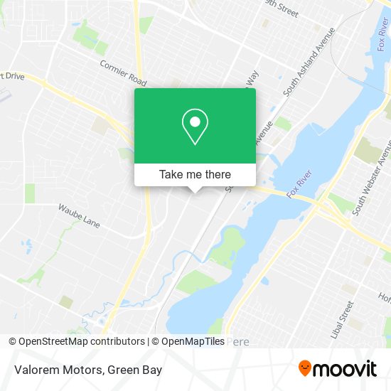 Mapa de Valorem Motors