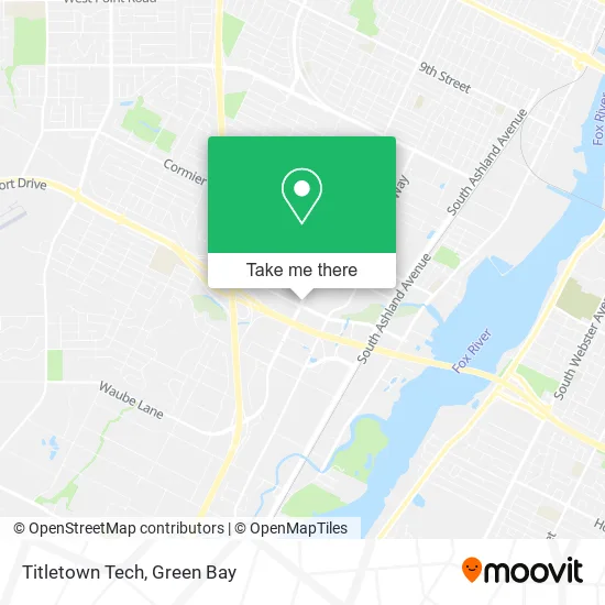 Titletown Tech map