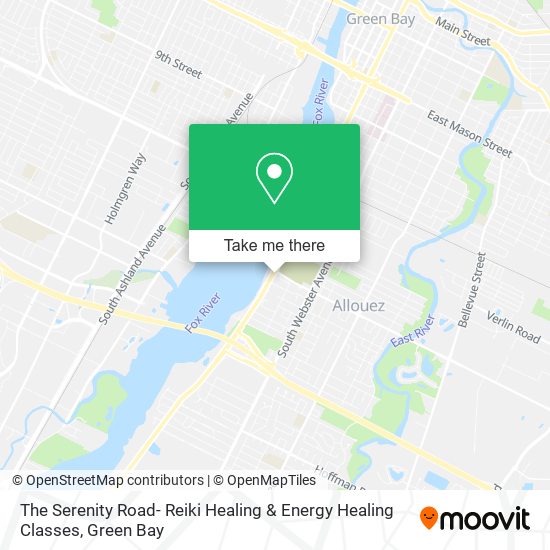 The Serenity Road- Reiki Healing & Energy Healing Classes map