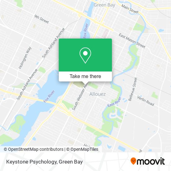 Keystone Psychology map