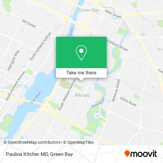 Mapa de Paulina Kitcher MD