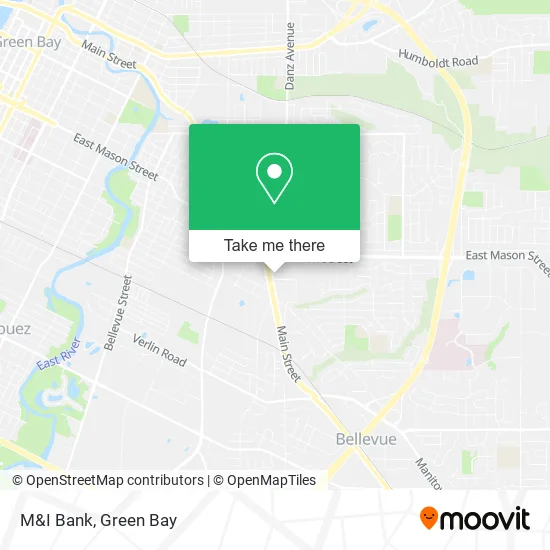 Mapa de M&I Bank