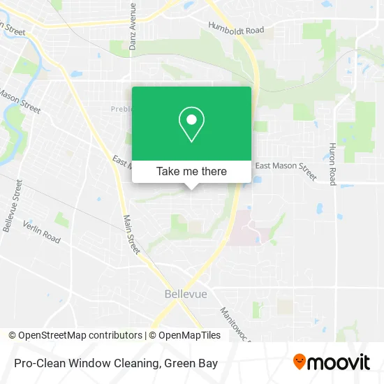 Pro-Clean Window Cleaning map