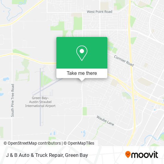 J & B Auto & Truck Repair map