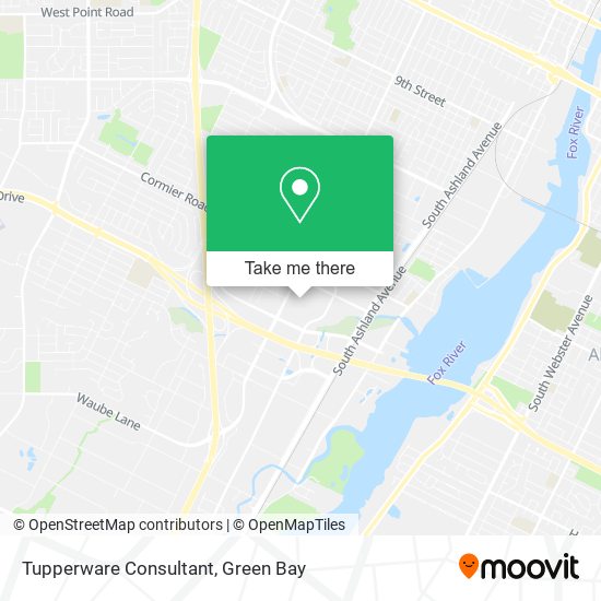 Tupperware Consultant map