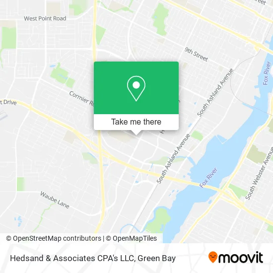 Mapa de Hedsand & Associates CPA's LLC
