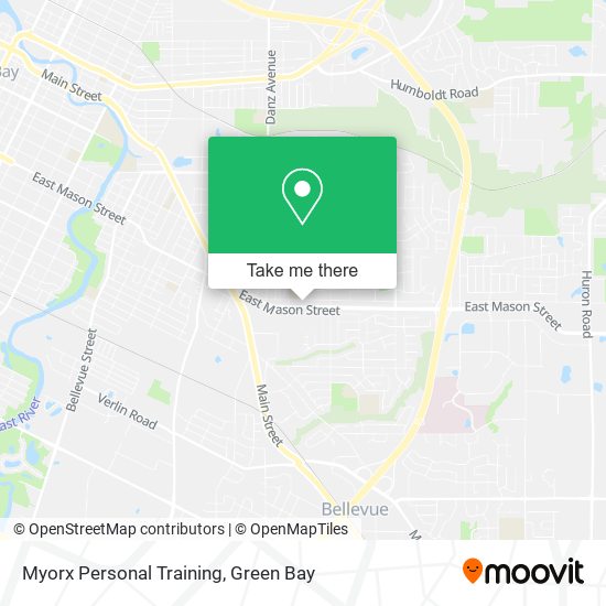 Mapa de Myorx Personal Training