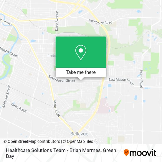 Healthcare Solutions Team - Brian Marmes map