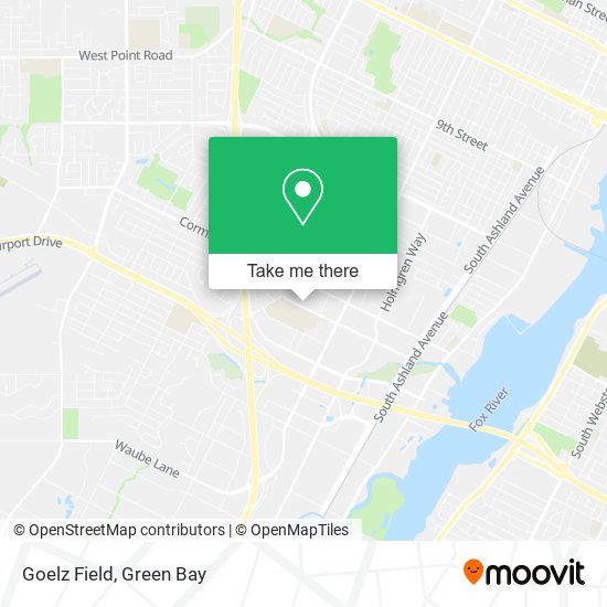Mapa de Goelz Field
