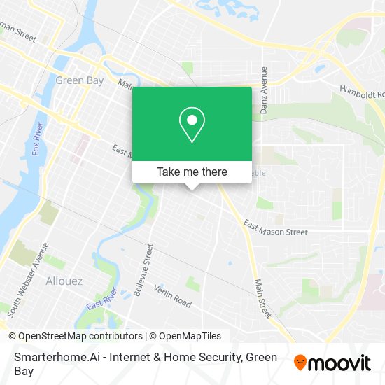 Mapa de Smarterhome.Ai - Internet & Home Security