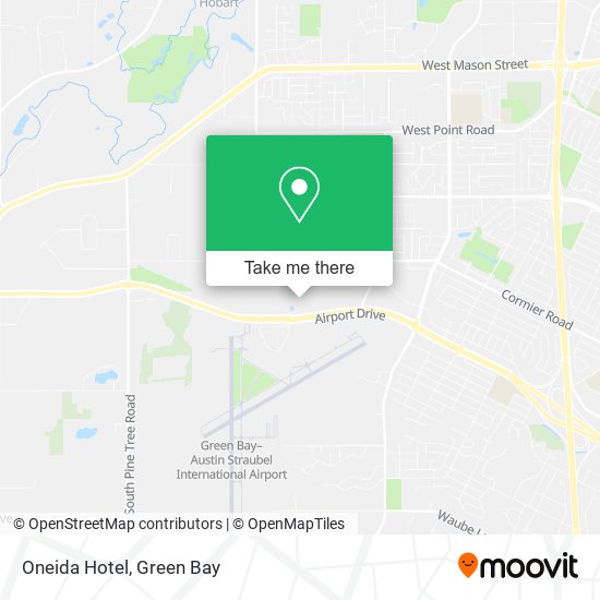 Mapa de Oneida Hotel