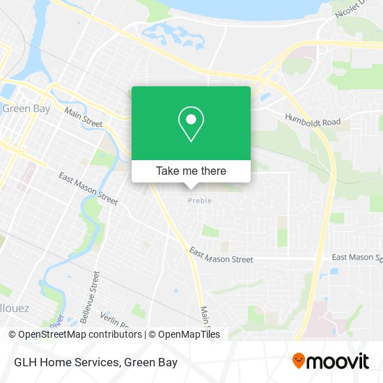 GLH Home Services map