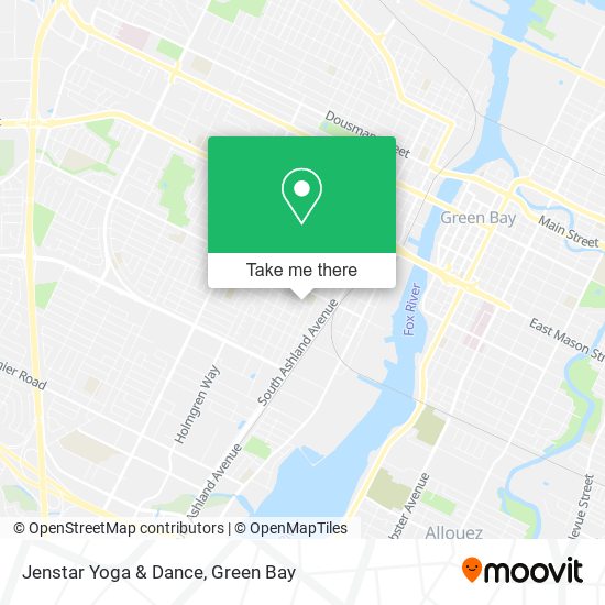 Jenstar Yoga & Dance map