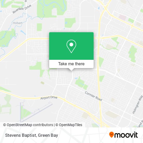 Stevens Baptist map