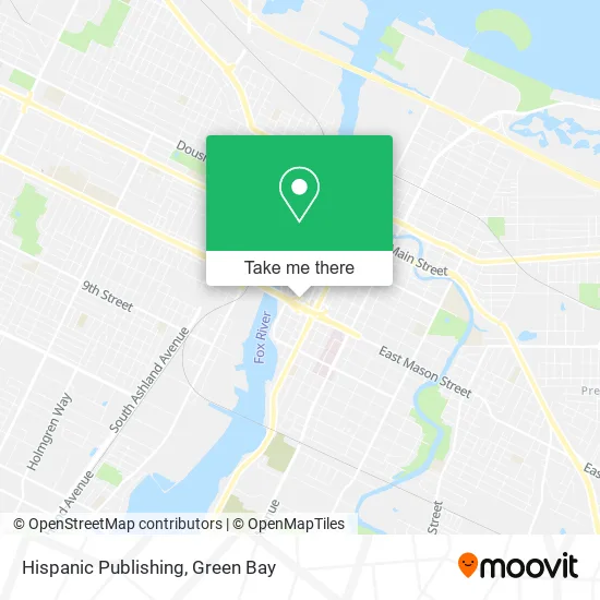 Hispanic Publishing map