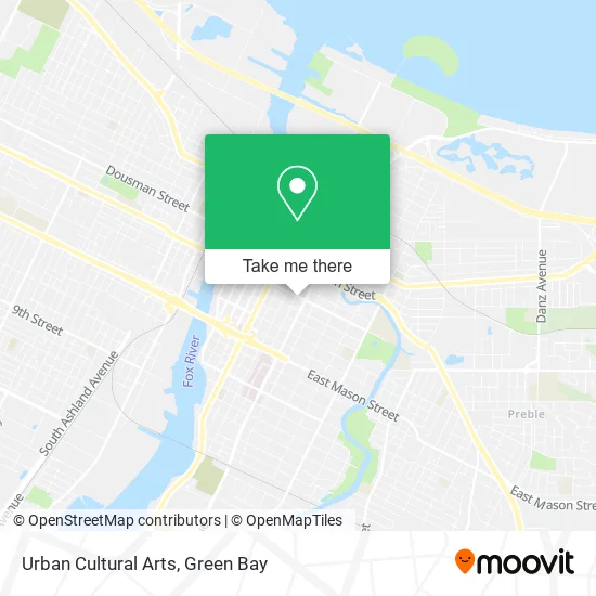 Mapa de Urban Cultural Arts
