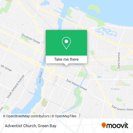 Adventist Church map