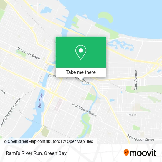 Rami's River Run map