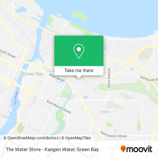 The Water Store - Kangen Water map