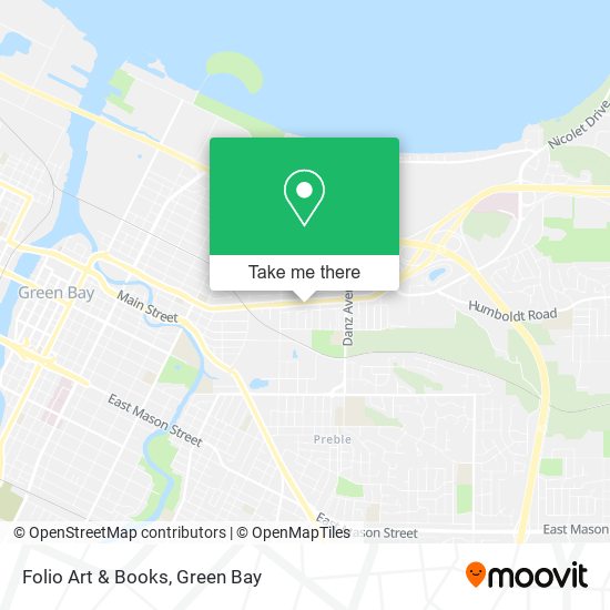 Folio Art & Books map