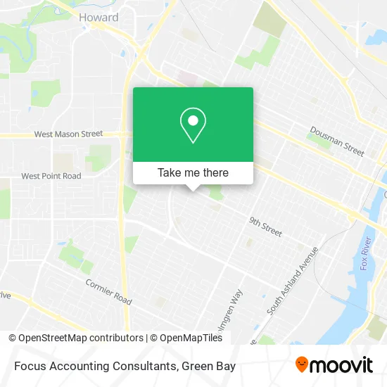 Mapa de Focus Accounting Consultants