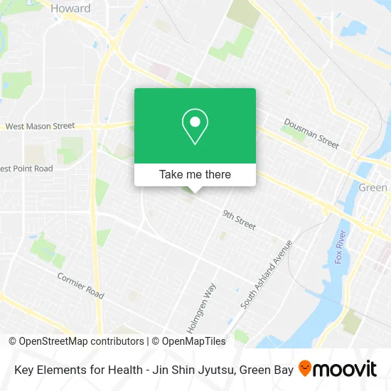 Key Elements for Health - Jin Shin Jyutsu map