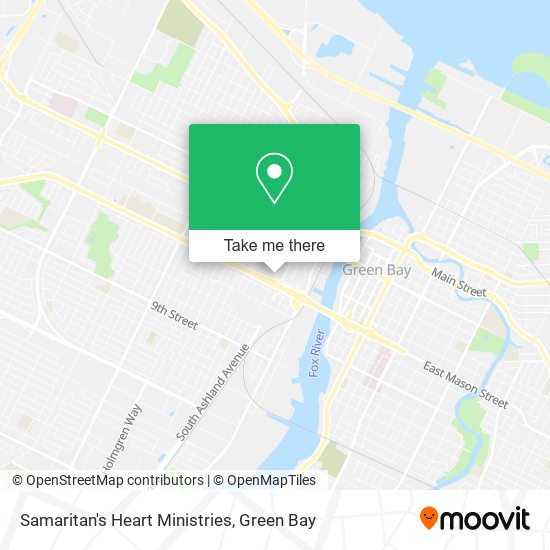 Samaritan's Heart Ministries map