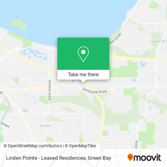 Mapa de Linden Pointe - Leased Residences