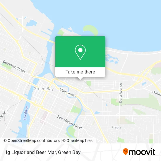 Ig Liquor and Beer Mar map