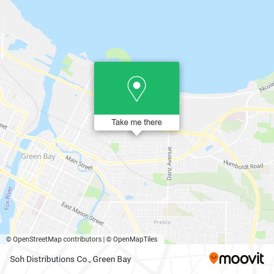 Soh Distributions Co. map