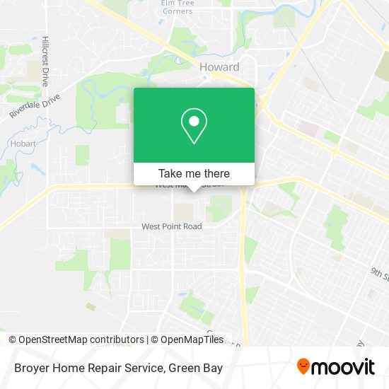 Broyer Home Repair Service map