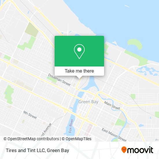 Tires and Tint LLC map