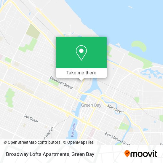 Broadway Lofts Apartments map