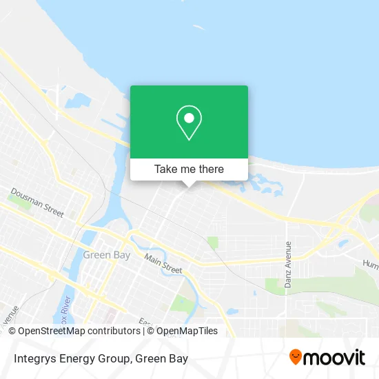 Integrys Energy Group map