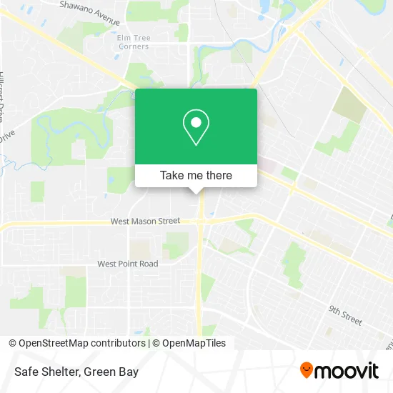 Mapa de Safe Shelter